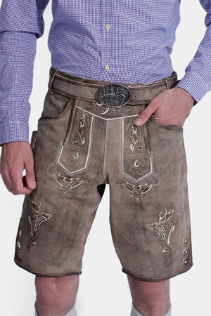 Alpine Adventure Chiemsee Lederhosen Oktoberfest Shorts