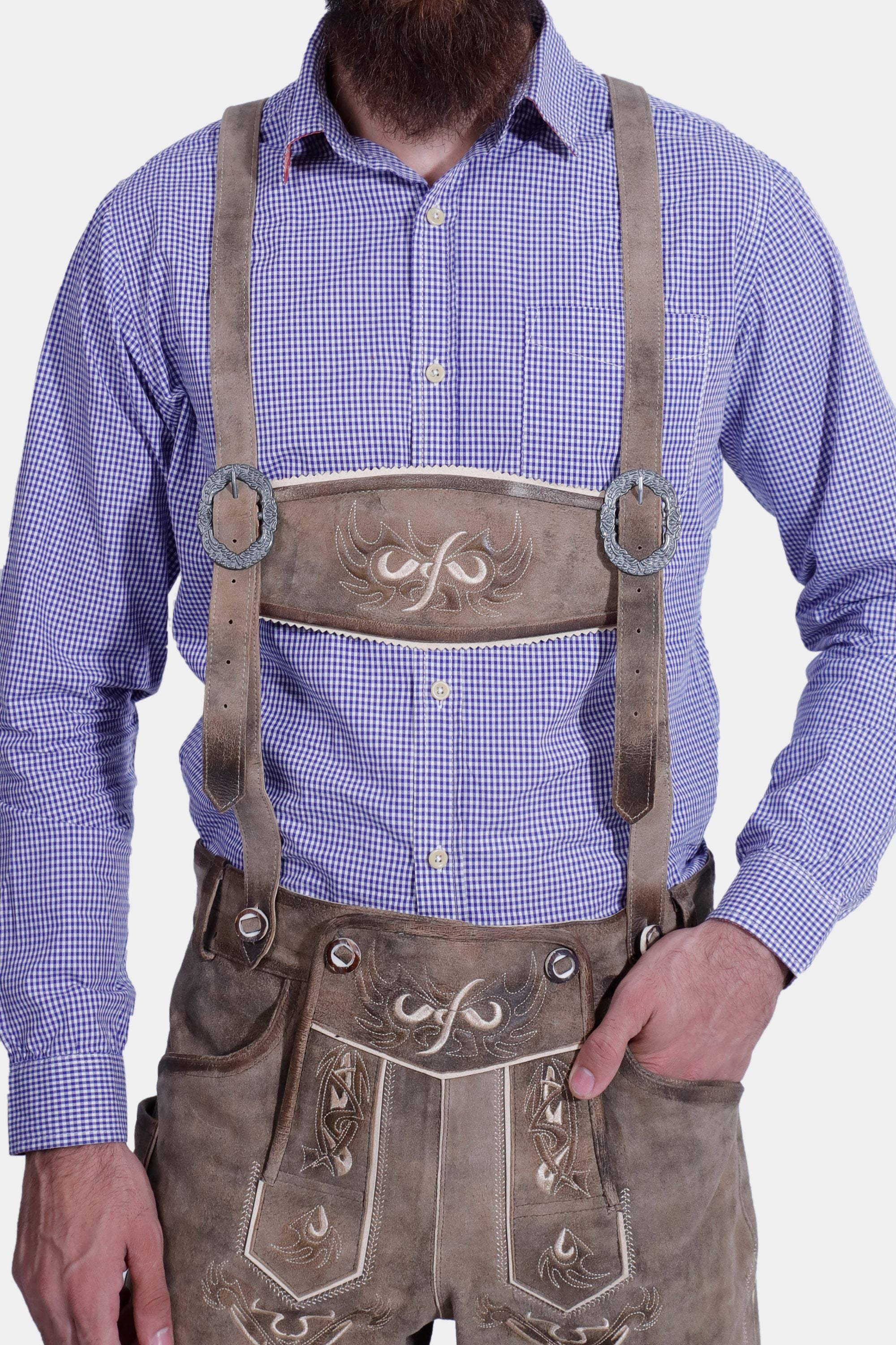 Alpine Adventure Chiemsee Oktoberfest Suspender – eLederhosen