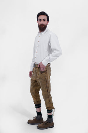 knee length lederhosen