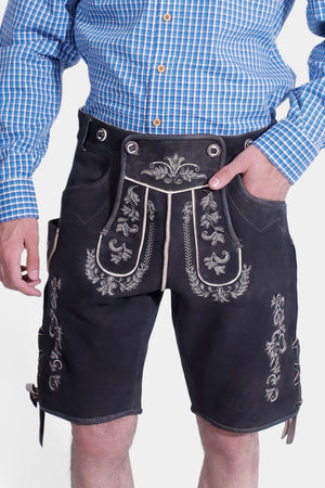 Mountain Majesty Hiker Lederhosen Leather Shorts