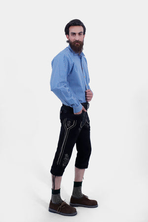 knee length lederhosen