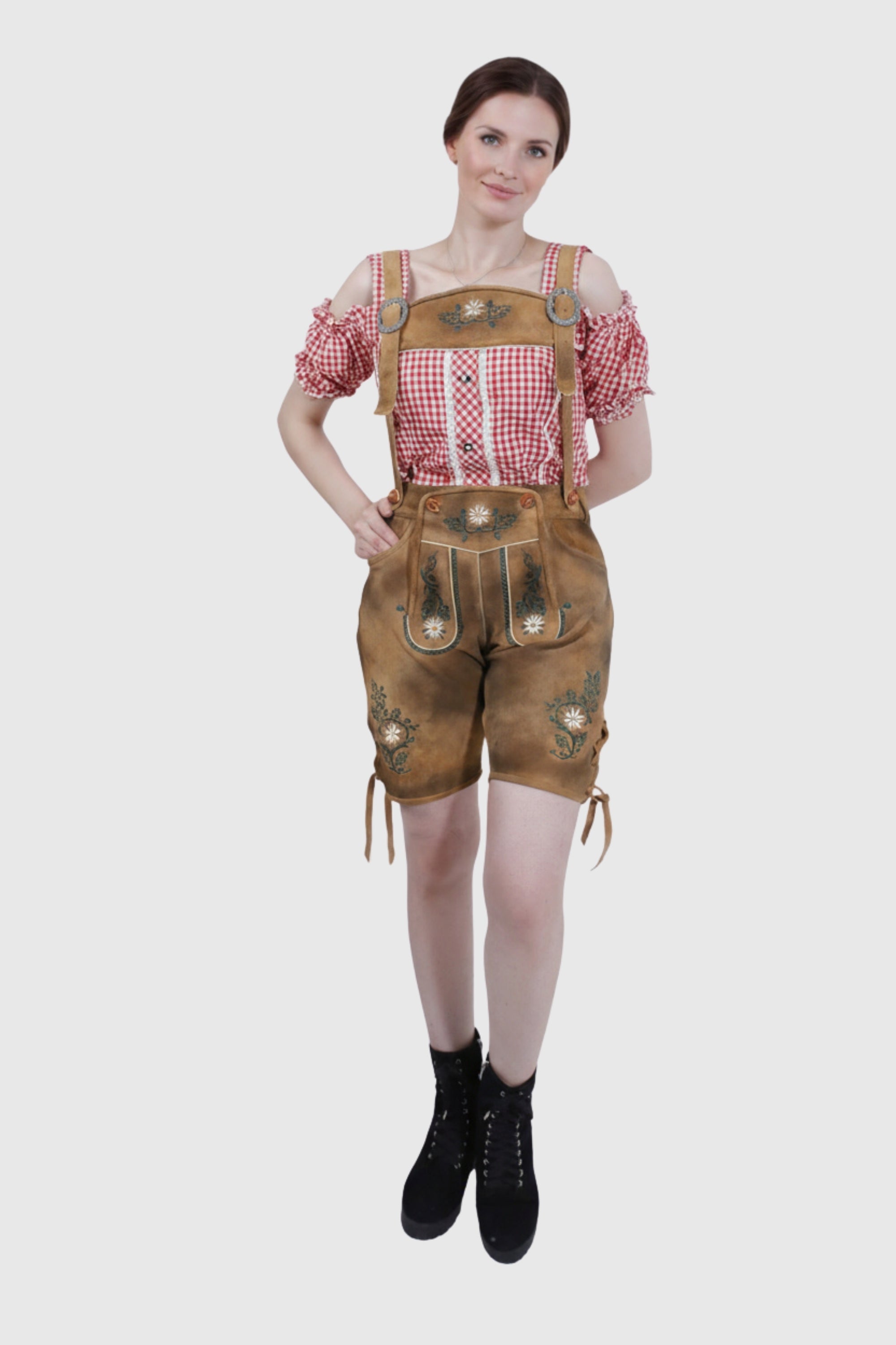 Olivia Rodrigo Women's Lederhosen Shorts | Bayerische Alpen