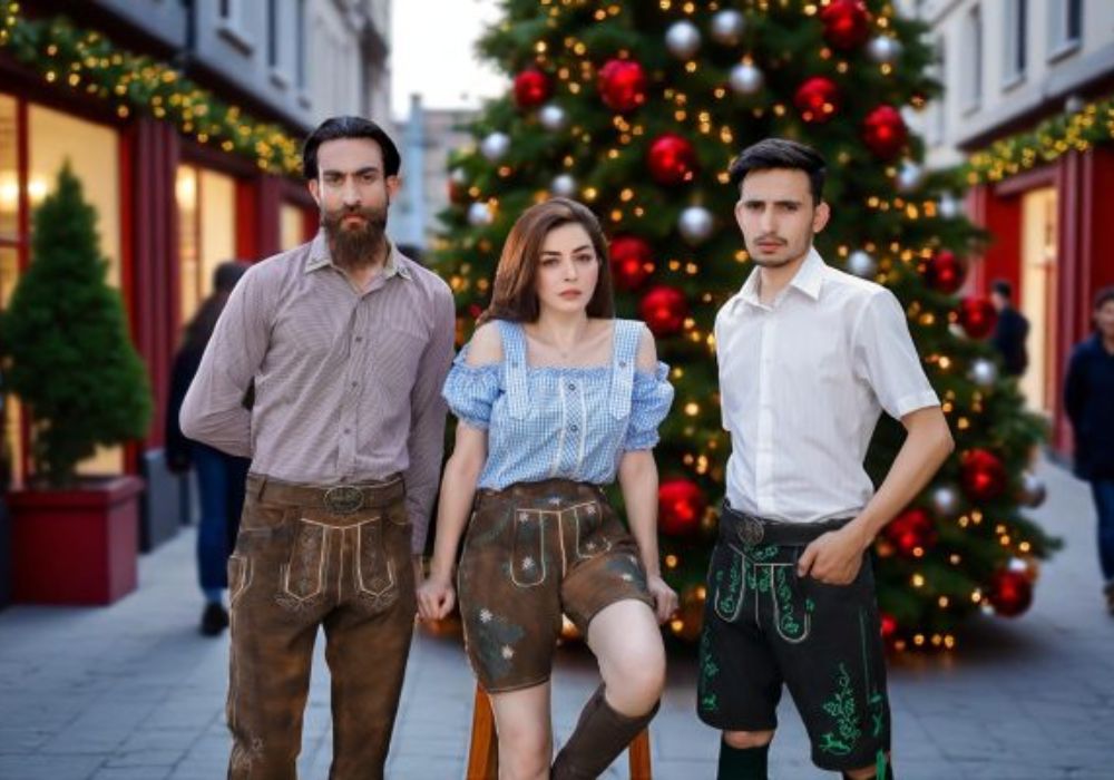 Christmas Dirndl and Lederhosen 2025