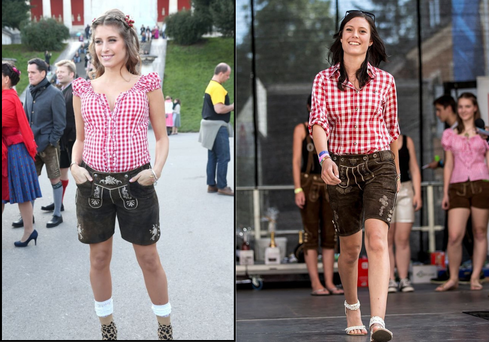 women lederhosen