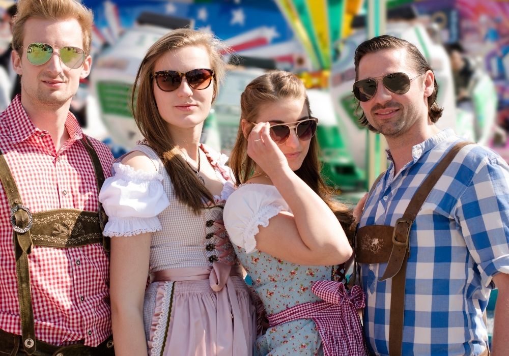German Oktoberfest costume