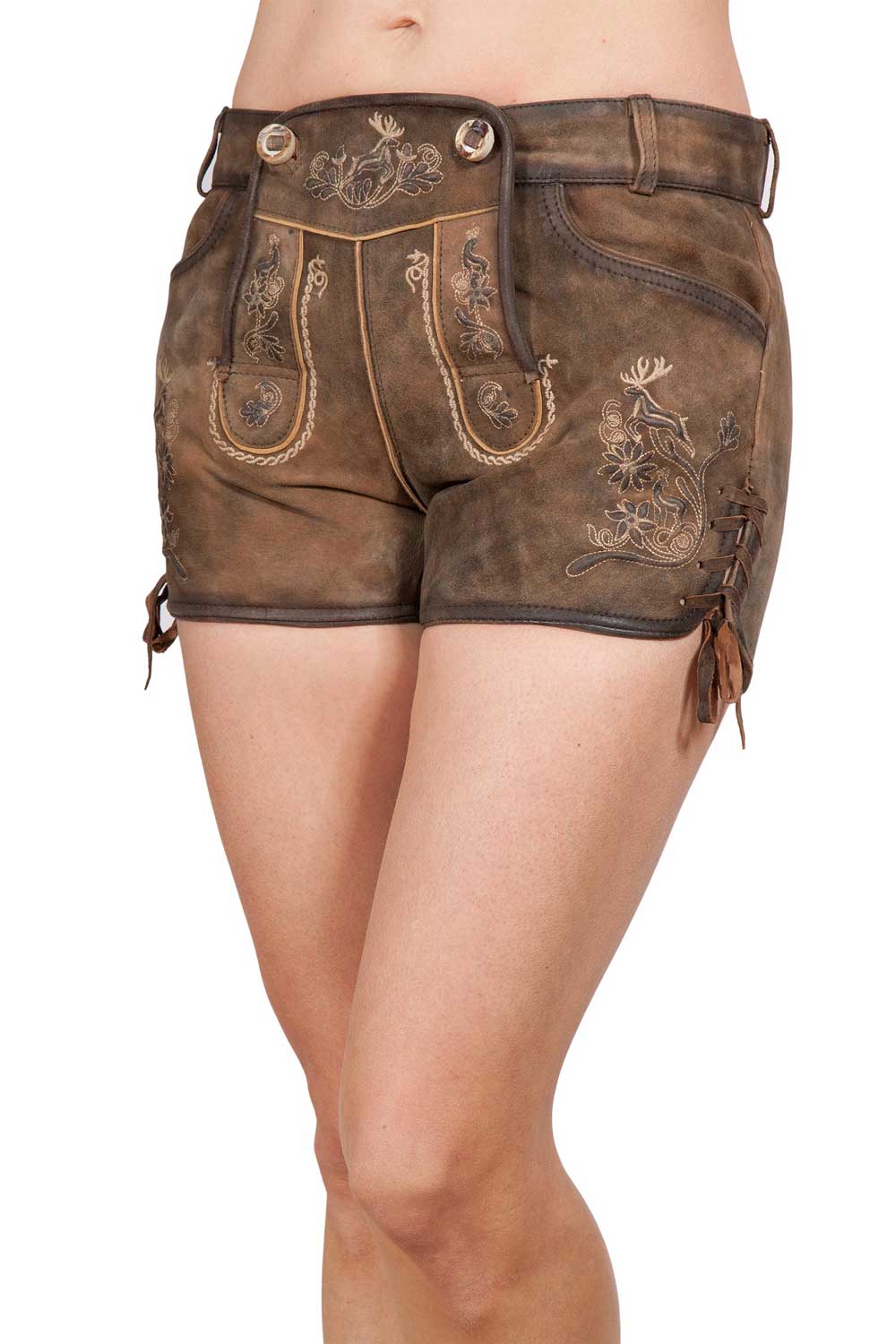 Short lederhosen women Maila