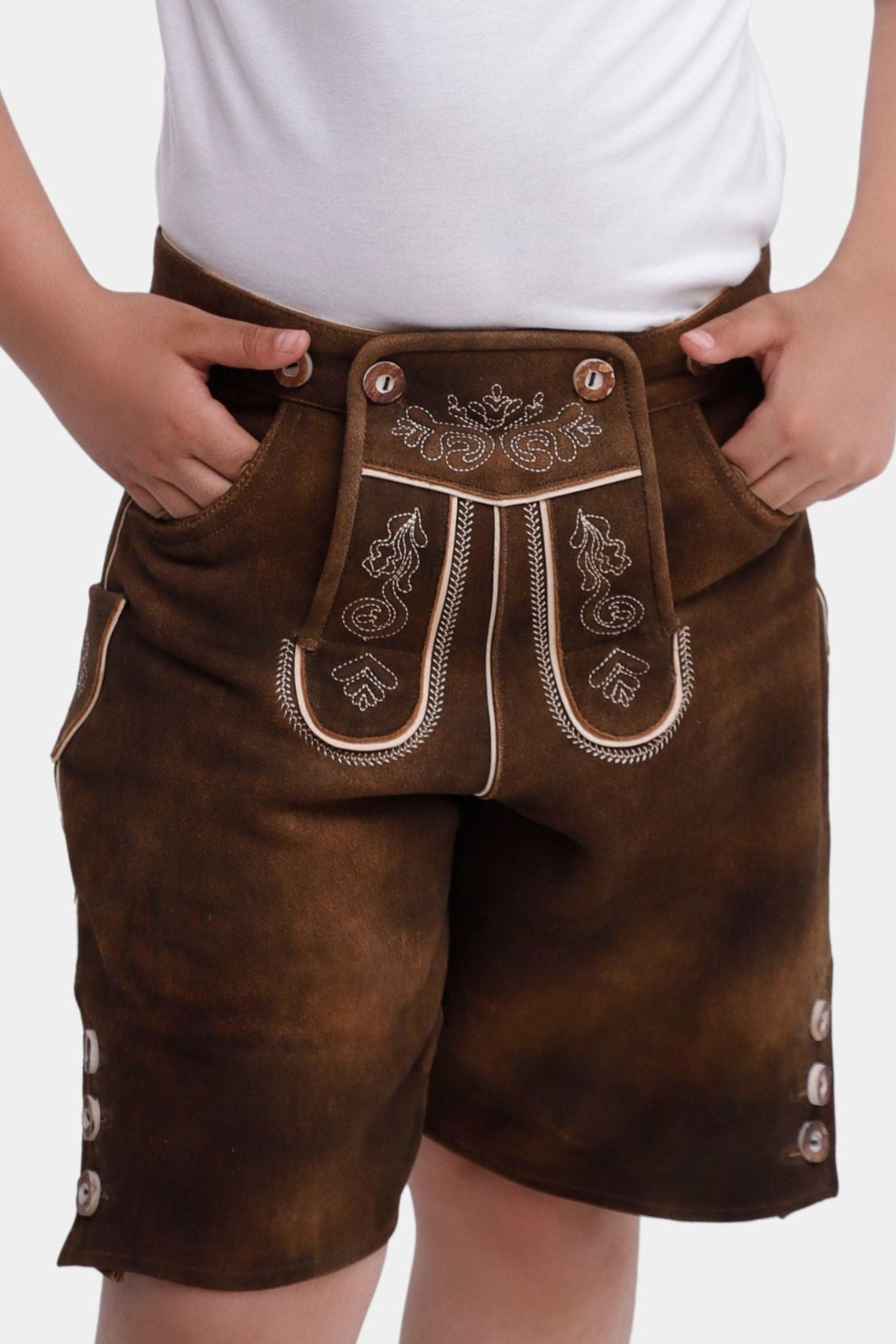 Elias Bavarian Lederhosen for Kids