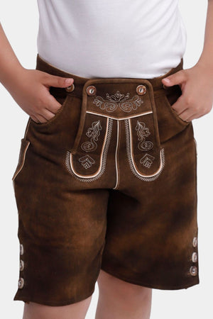Elias Bavarian Lederhosen for Kids