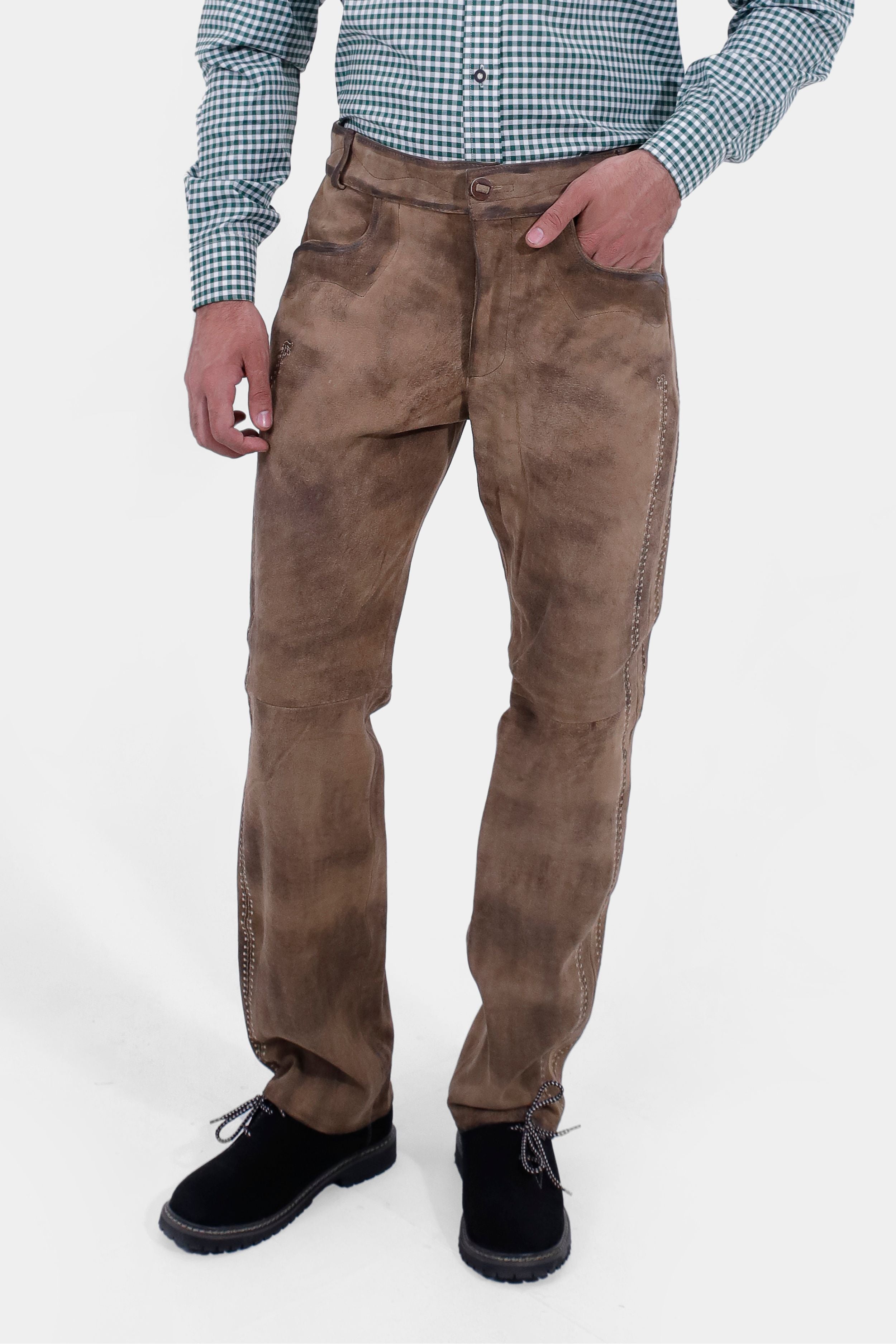 Helsinki Mens Lederhosen Long Pants
