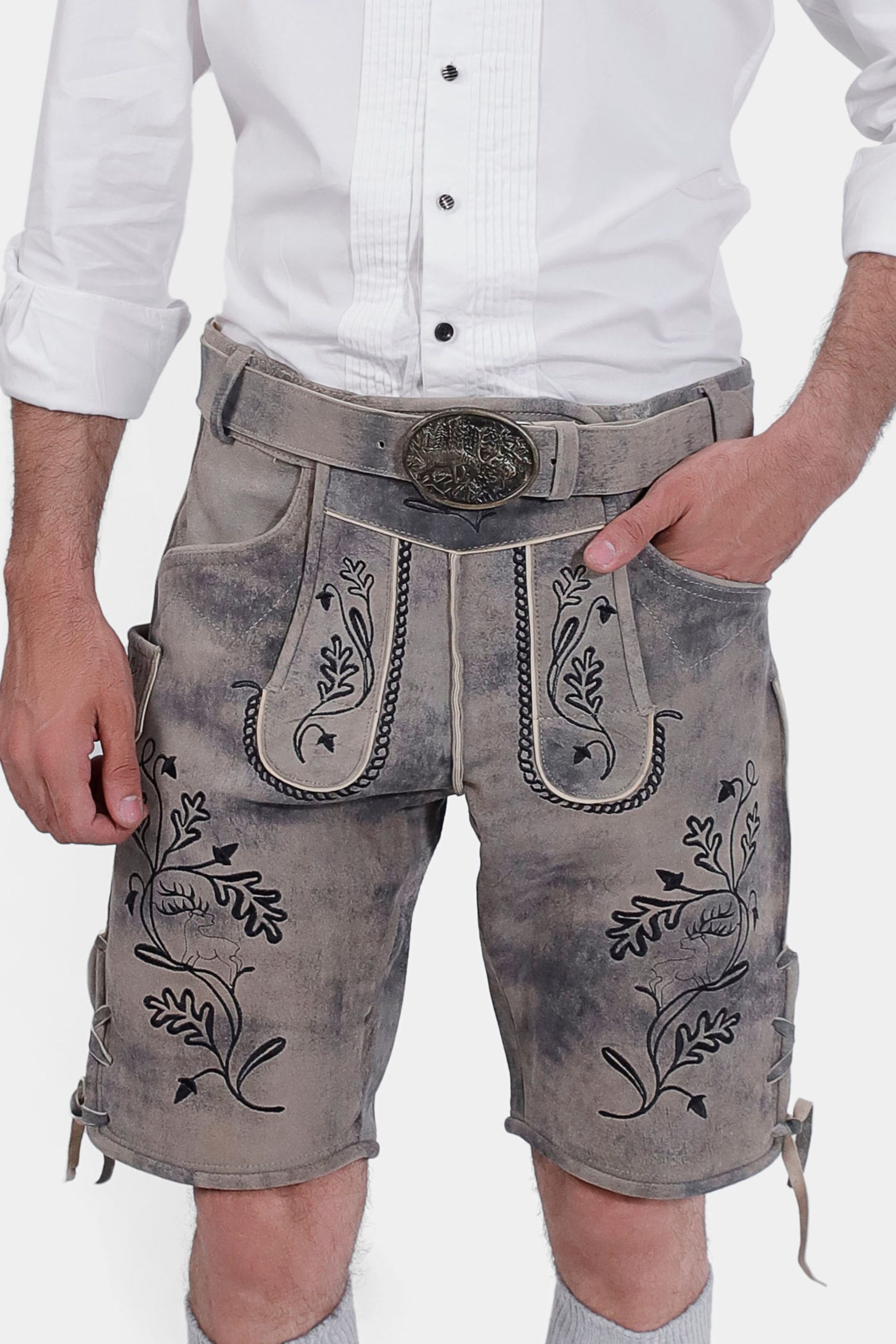 Staffelsee Sunset Men's Leather Lederhosen