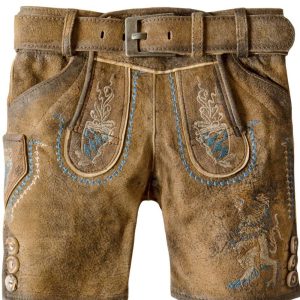 Introducing the delightful "Ludwig Short" children's leather pants