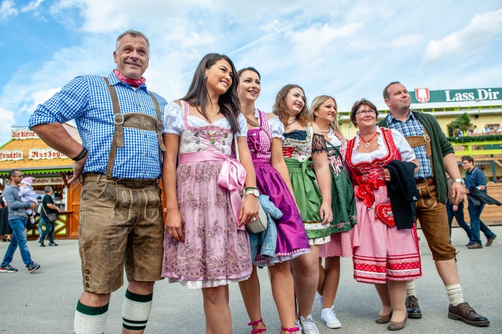 Traditional Bavarian outfits