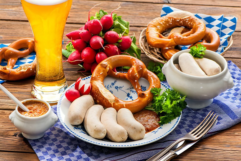 Traditional bavarian cuisine