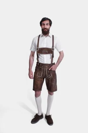 Hudson Valley Lederhosen Suspender | Bayerische Alpen