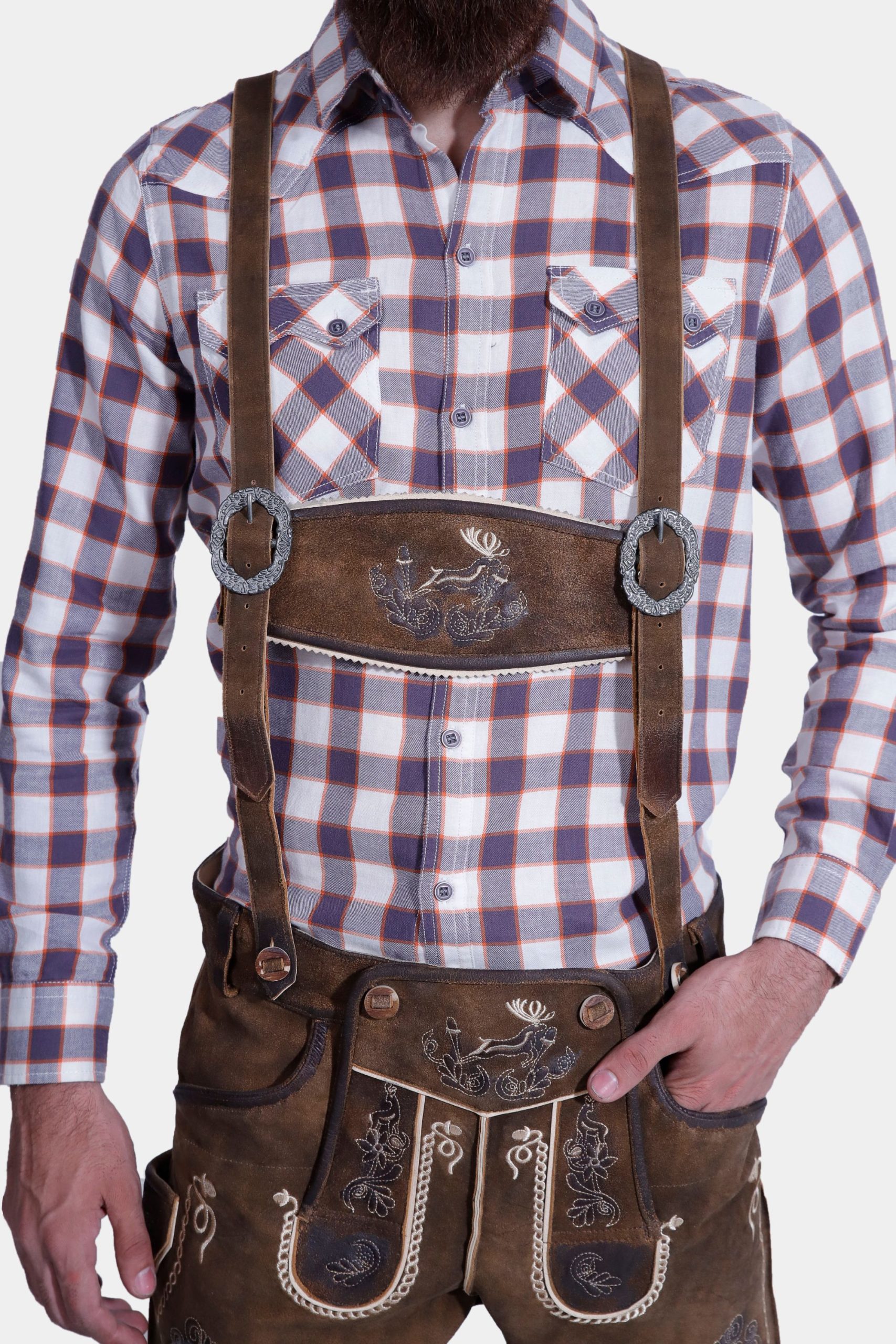 Max Planck Oktoberfest Lederhosen Suspender