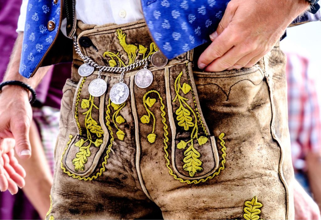 Components Of The Real Lederhosen Costume