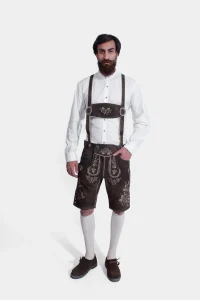 Men lederhosen