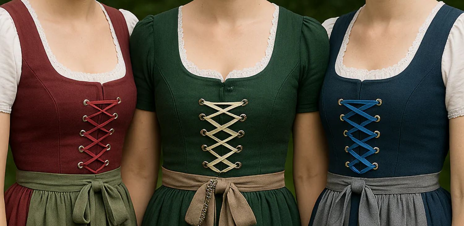 Dirndl lacing