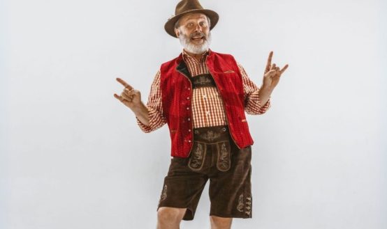 DIY German lederhosen Costume