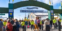 Welcome Gate at Oktoberfest Munich 2025 – Entrance to the World’s Biggest Beer Festival