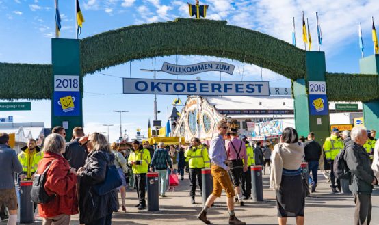 Welcome Gate at Oktoberfest Munich 2025 – Entrance to the World’s Biggest Beer Festival